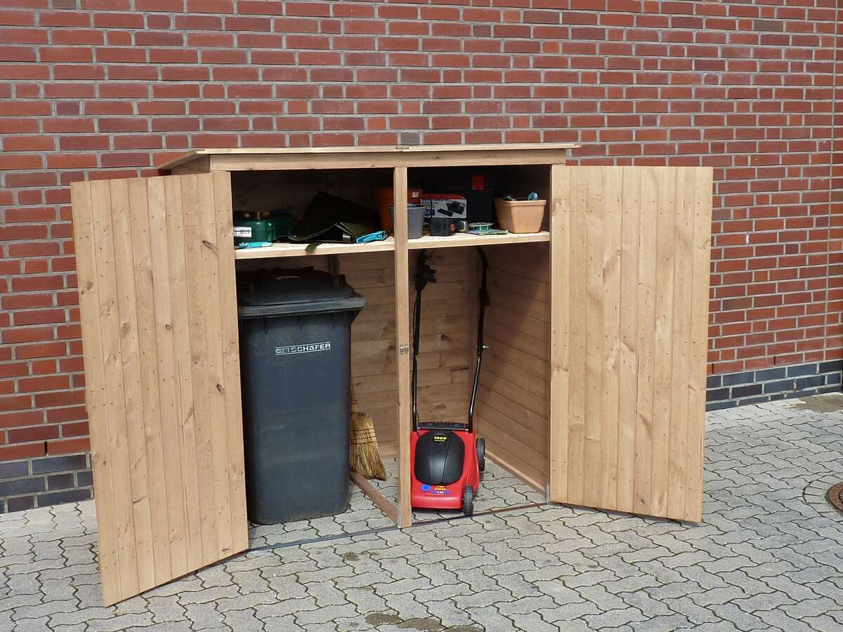 Bild 1 von Promadino Mülltonnenschrank 2türig