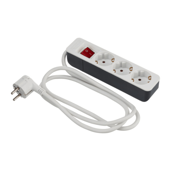 Bild 2 von WORKZONE Dreifach-Steckdosenleiste