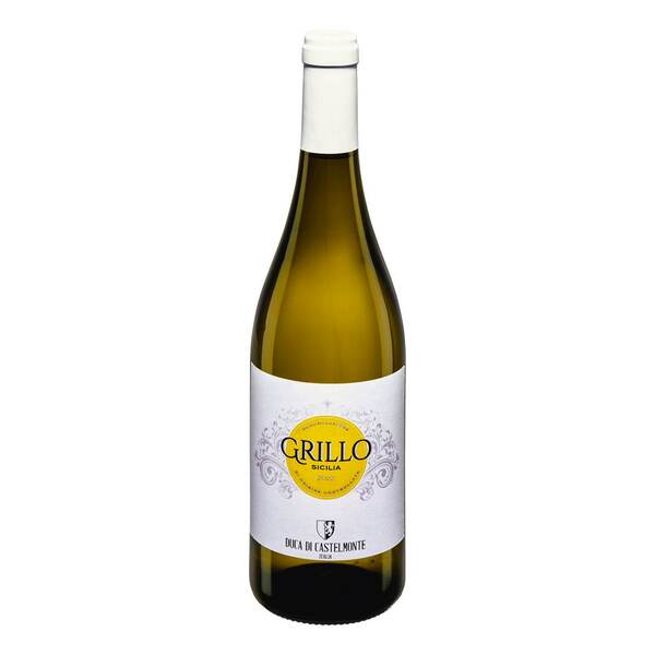 Bild 1 von Duca di Castelmonte Grillo trocken 13,0 % vol, 0,75 Liter