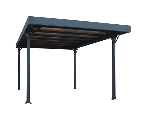 Bild 1 von Palram - Canopia Aluminium Carport Palma 5000 grau