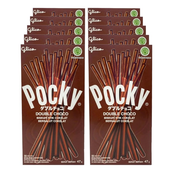 Bild 1 von Pocky Double Chocolate 47 g, 10er Pack