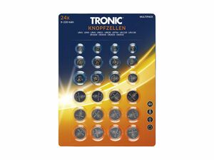 TRONIC® 24 Knopfzellen