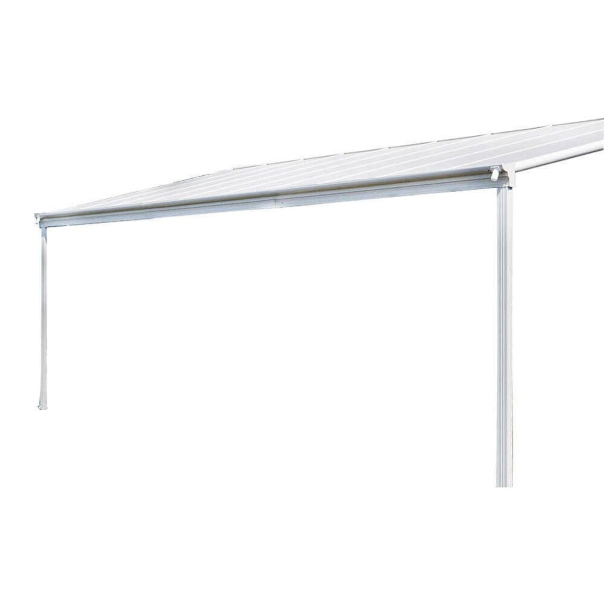 Bild 1 von HOME DELUXE Terrassenüberdachung SOLIS - 434 x 303 x 226 / 278 cm Weiß