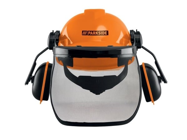 Bild 1 von PARKSIDE® Forstschutzhelm, geeignet für Arbeiten mit Schneidegeräten, klappbares Visier