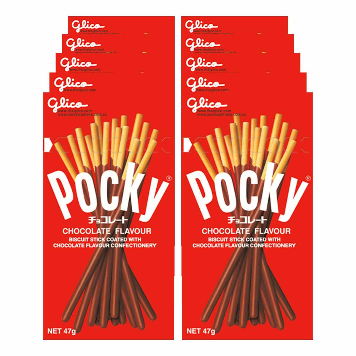 Bild 1 von Pocky Chocolate 47 g, 10er Pack