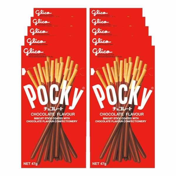 Bild 1 von Pocky Chocolate 47 g, 10er Pack