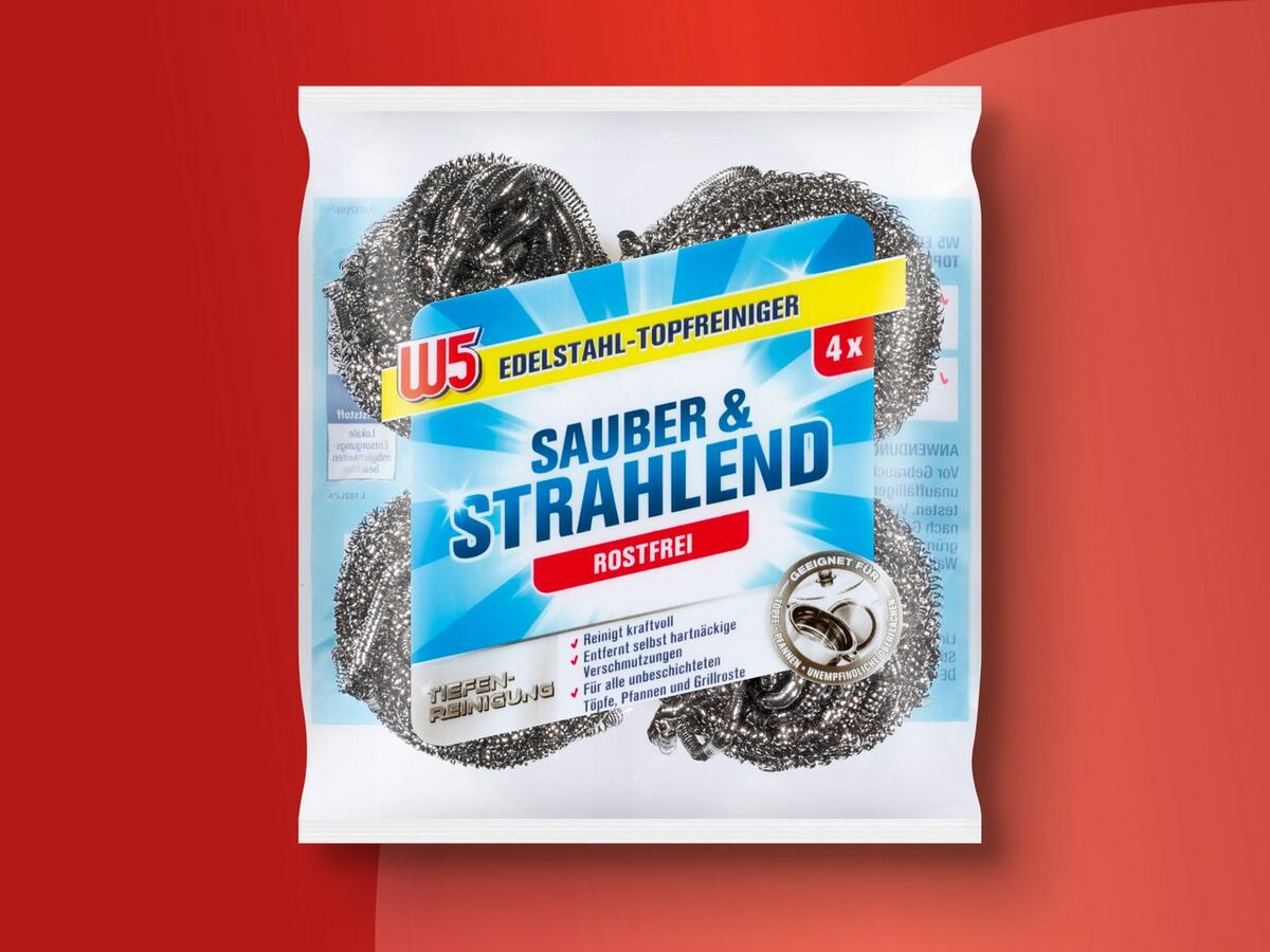 Bild 1 von W5 Edelstahl-Topfreiniger