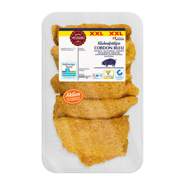 MEINE METZGEREI Cordon Bleu XXL Von ALDI Nord Ansehen