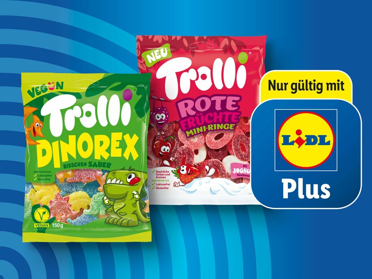 Bild 1 von Trolli Rote Früchte Mini-Ringe