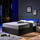 Bild 1 von Home Deluxe LED Bett Nube mit Schubladen und Matratze, versch. Ausführungen