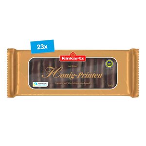 Kinkartz Honigprinten Zartbitter 100 g, 23er Pack