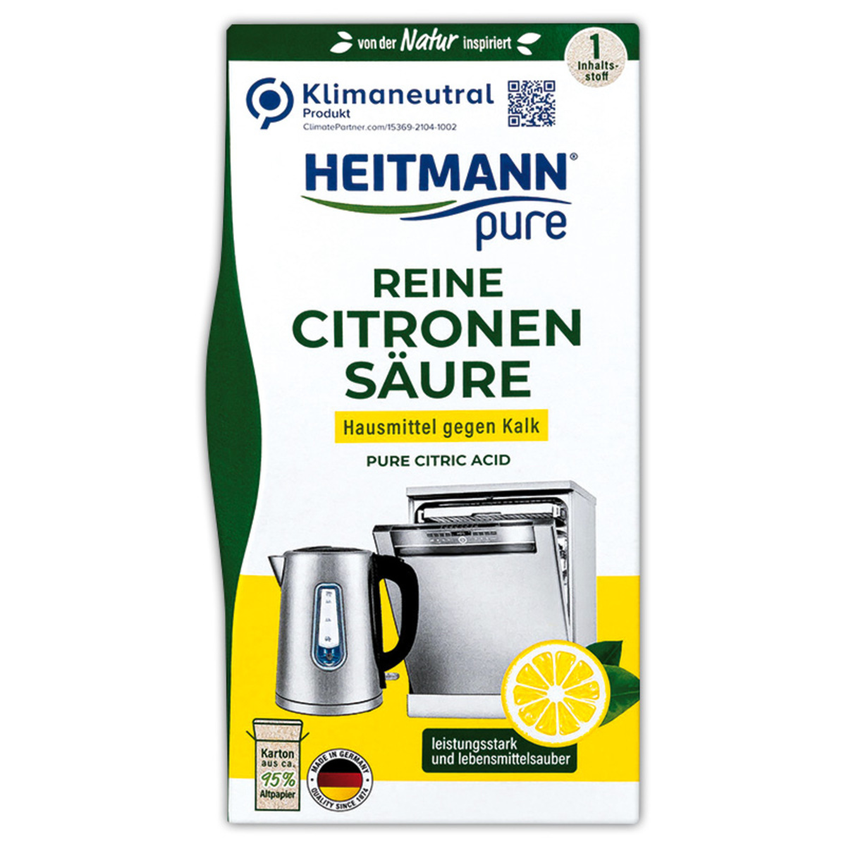 Bild 1 von Heitmann Pure Reine Citronen Säure