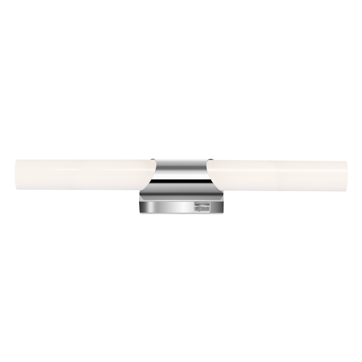 Bild 1 von Brilo LED-Spiegelleuchte 'Klak' chromfarben/weiß 47 x 6,5 x 6,8 cm 1300 lm