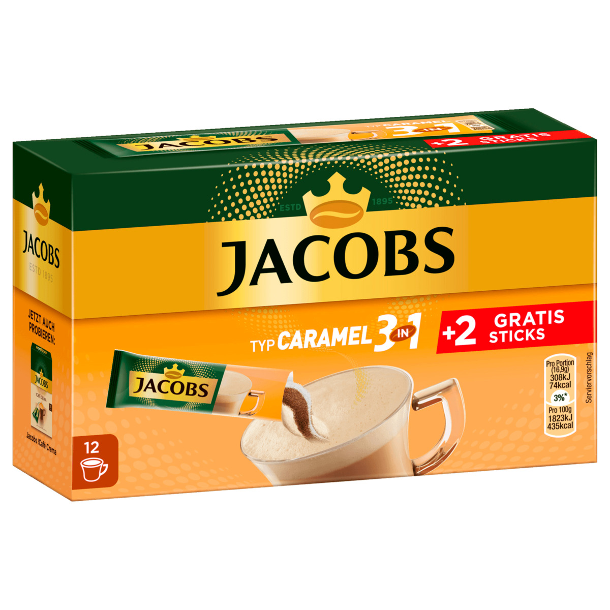 Bild 1 von Jacobs Typ Caramel 3in1 203g