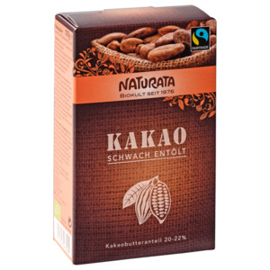 Naturata Bio Kakao schwach entölt 125g