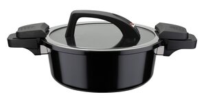 Energiespartopf Gourmet Nero 24cm, 4 L