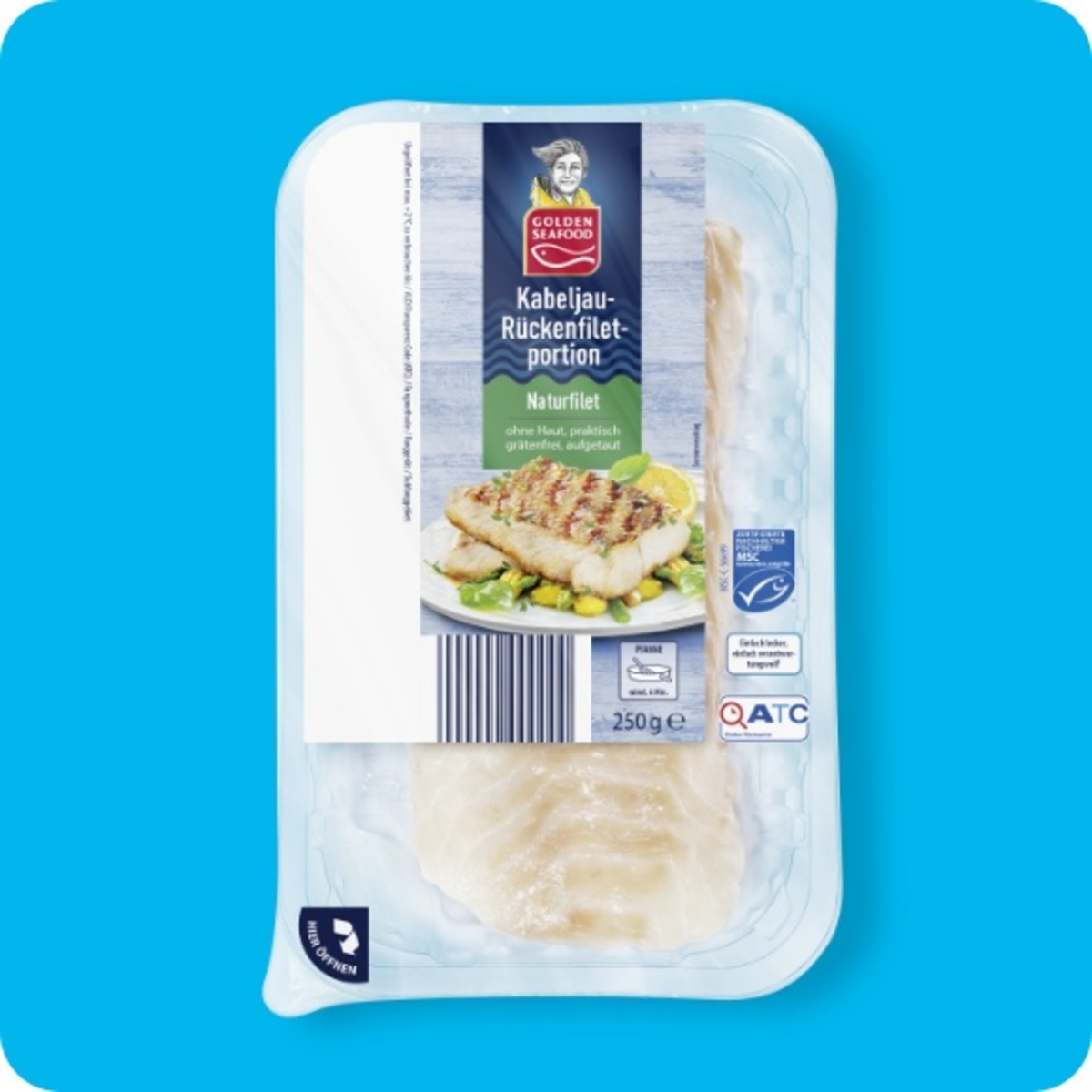 Bild 1 von Kabeljaurückenfilet