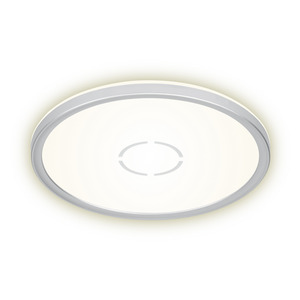 Briloner LED-Deckenleuchte 'Free' weiß/silber Ø 29,3 cm 2400 lm