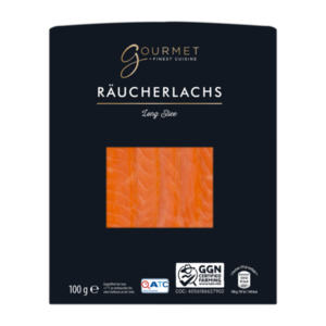 GOURMET FINEST CUISINE Long-Slice-Räucherlachs