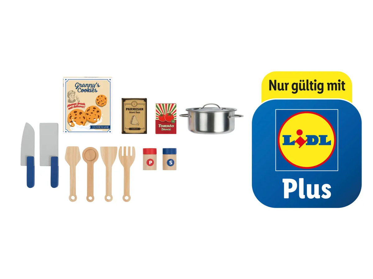 Bild 2 von Playtive Spielküche, 13-teilig