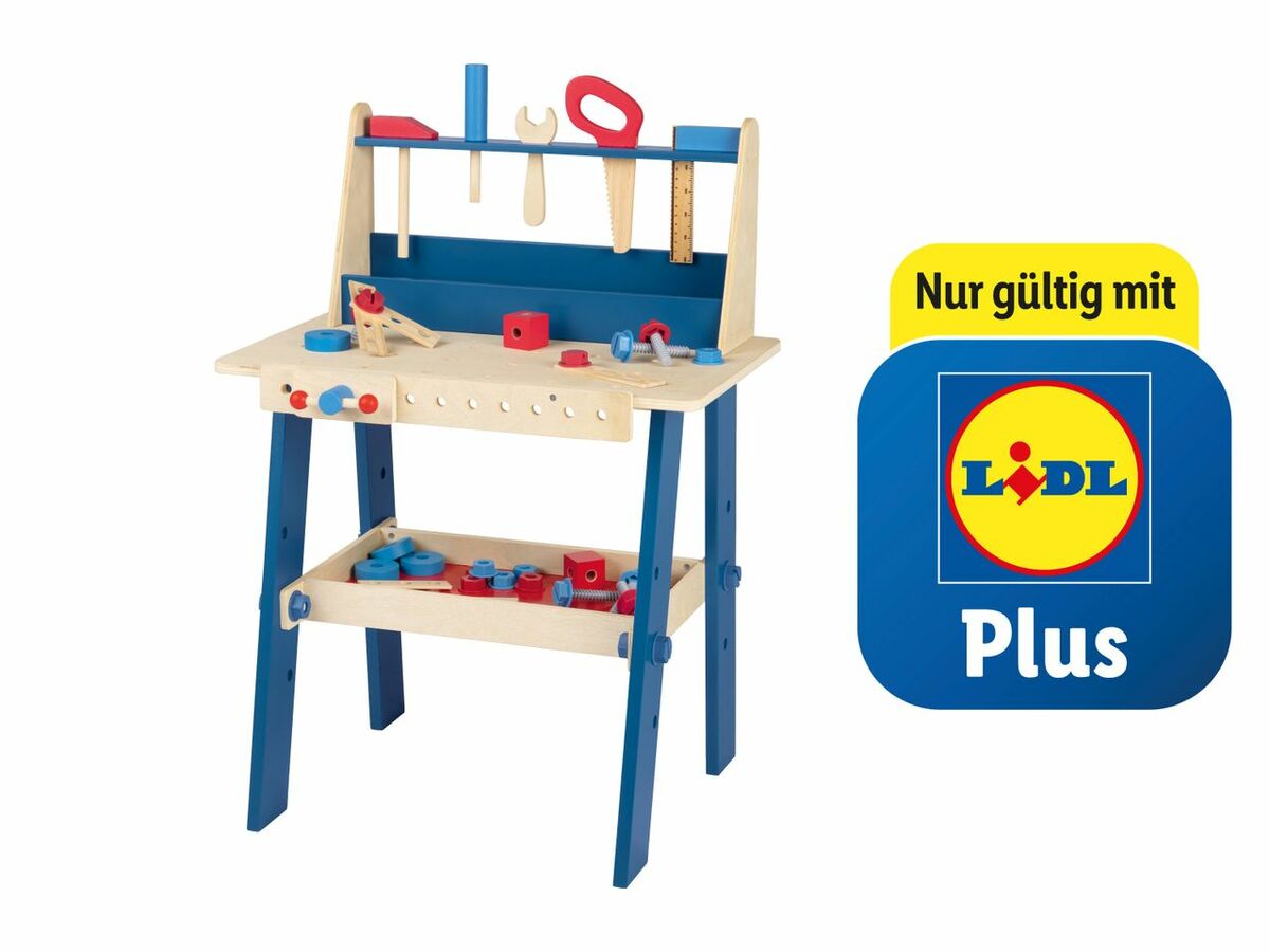 Bild 1 von Playtive Werkbank, 44-teilig