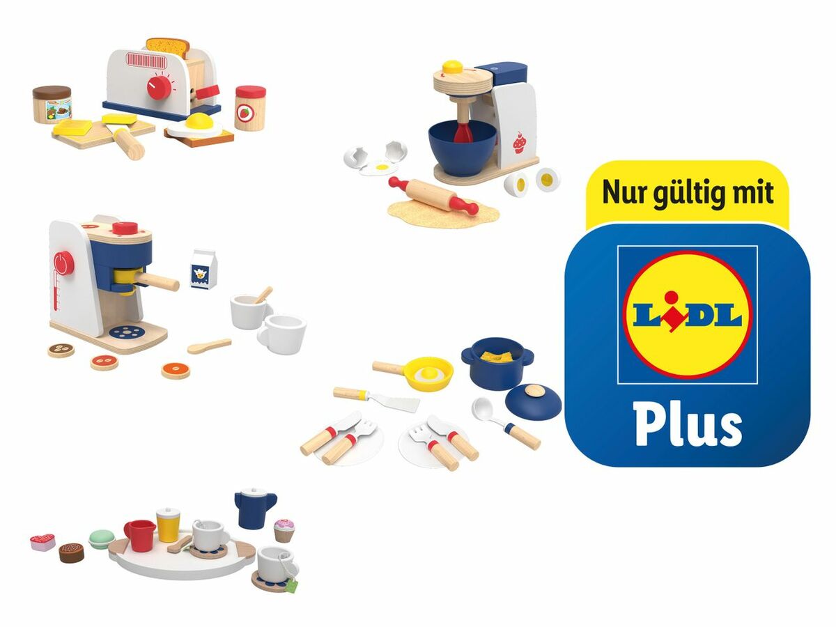 Bild 1 von Playtive Holz-Küchenzubehörset