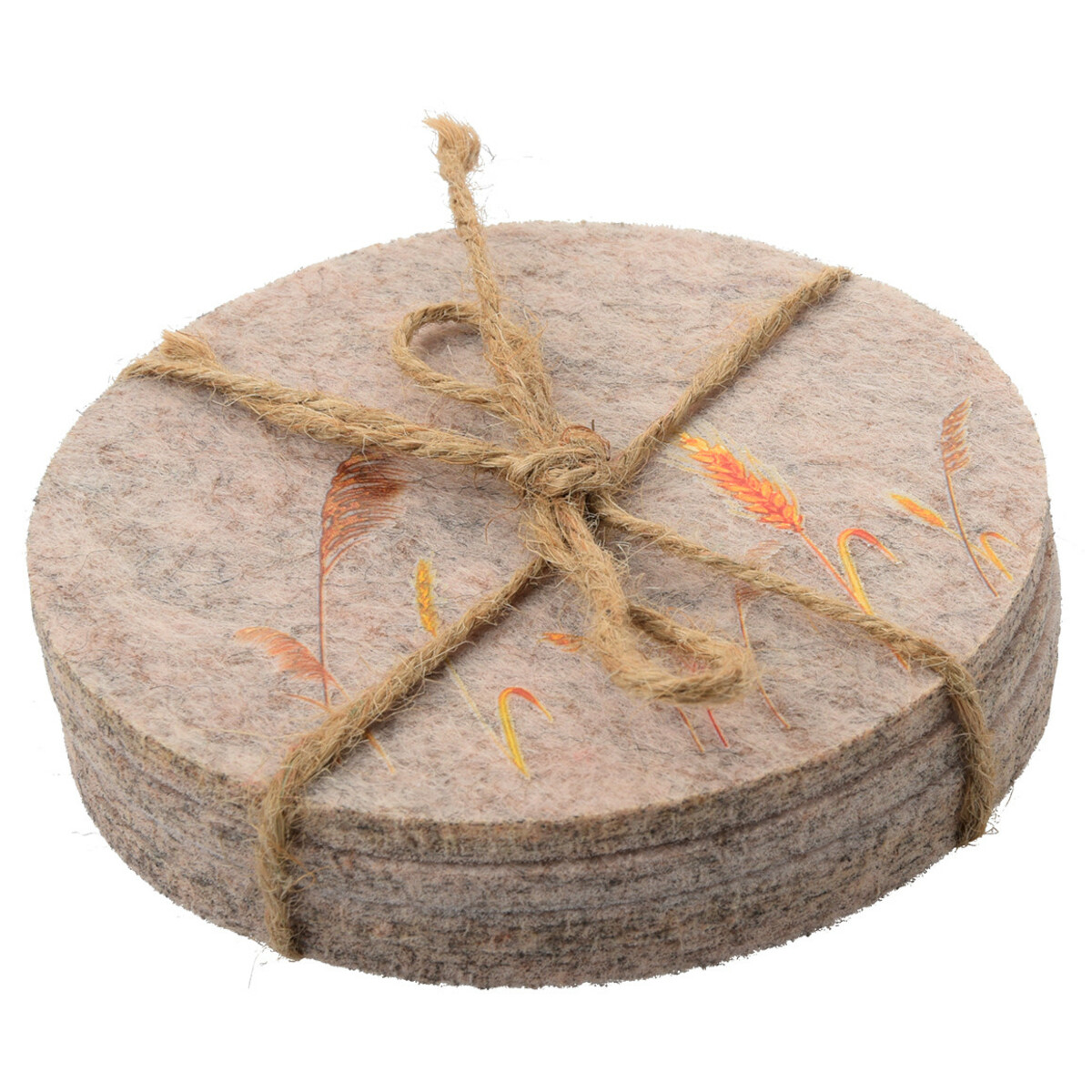 Bild 1 von 4 Filzuntersetzer mit Gräser-Print