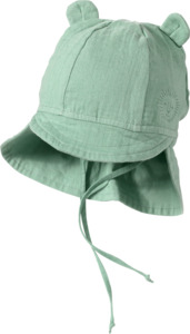 ALANA Baby Mütze, Gr. 44/45, aus Bio-Baumwolle, grün