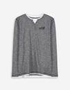 Bild 1 von Herren Langarmshirt - Double-Layer-Look