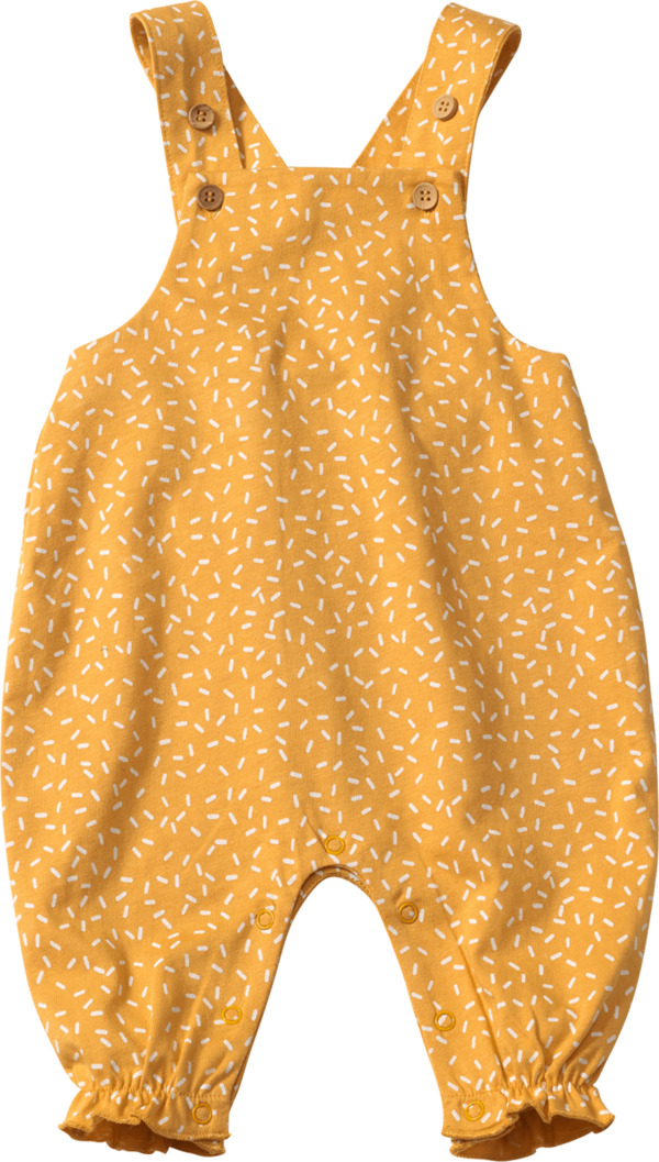 Bild 1 von ALANA Baby Latzhose, Gr. 68, aus Bio-Baumwolle, gelb
