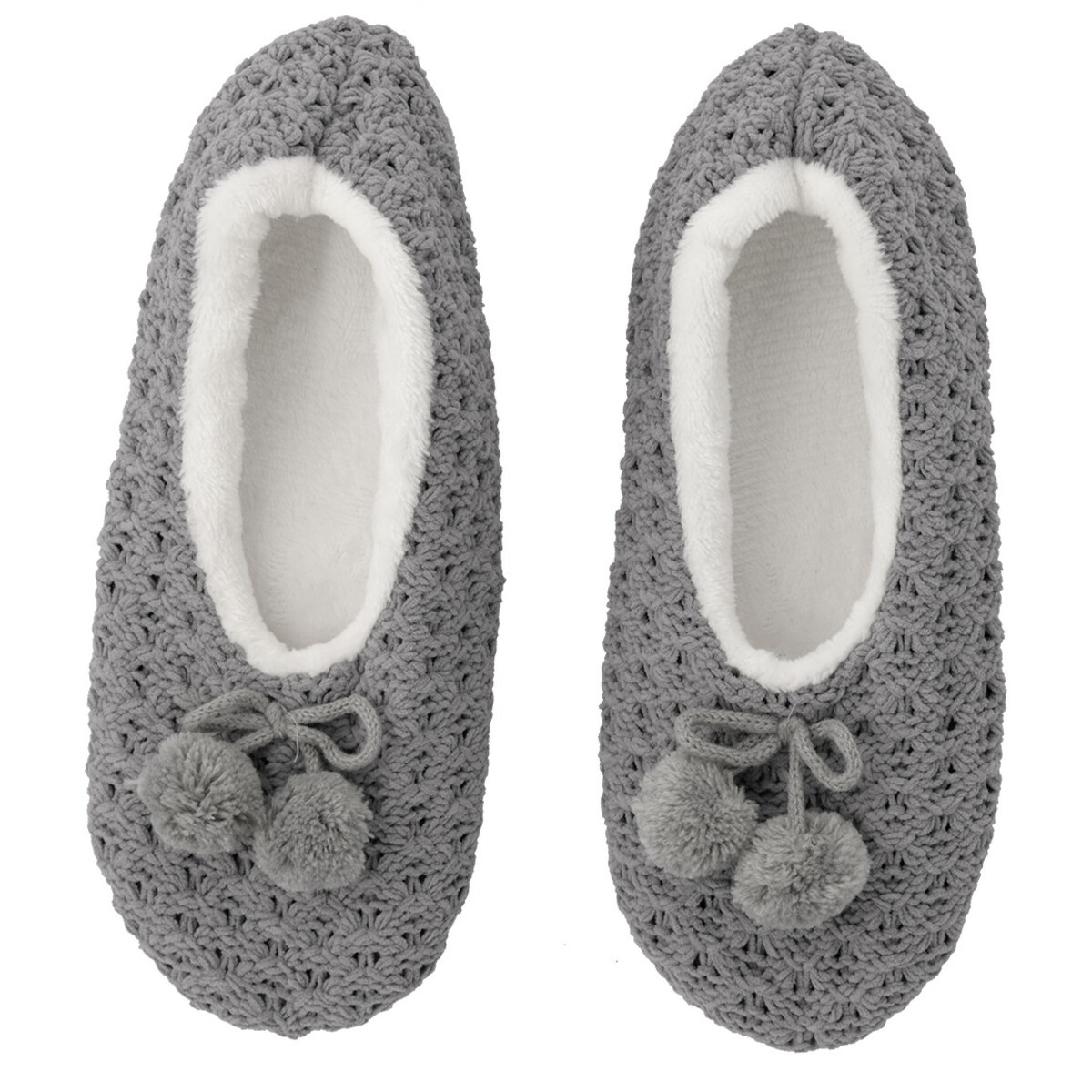 Bild 1 von Damen Hausschuhe in Häkel-Optik