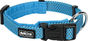 AniOne Halsband Reflective Comfort blau S