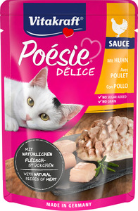 Vitakraft Poésie Katzenfutter Délice Sauce Huhn 85 g