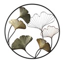 Bild 1 von Wandbild - Gingkobl&auml;tter - aus Metall - ca. 60,5 x 1,5 x 60,5 cm