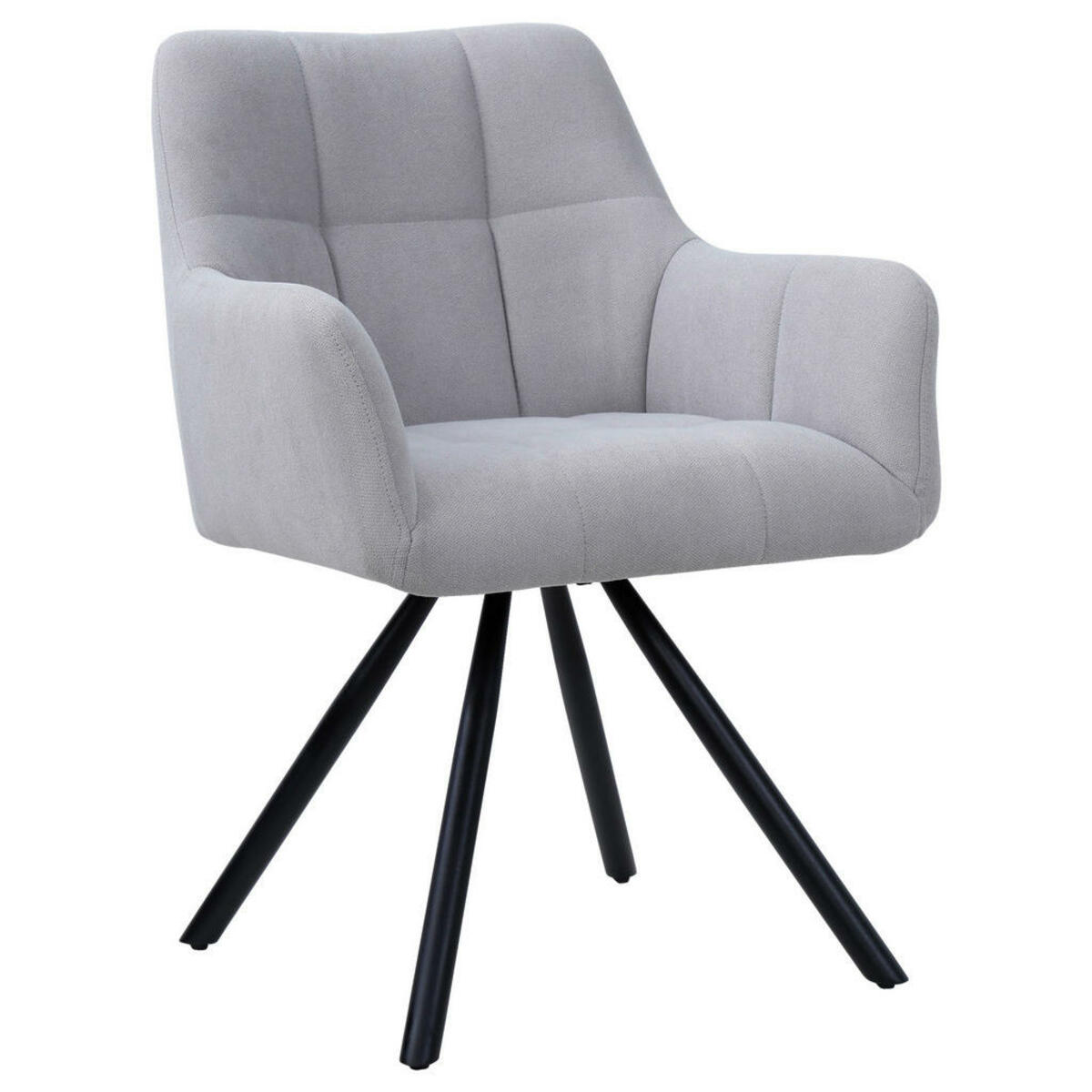 Bild 1 von Hom`in ARMLEHNSTUHL Schwarz, Hellgrau