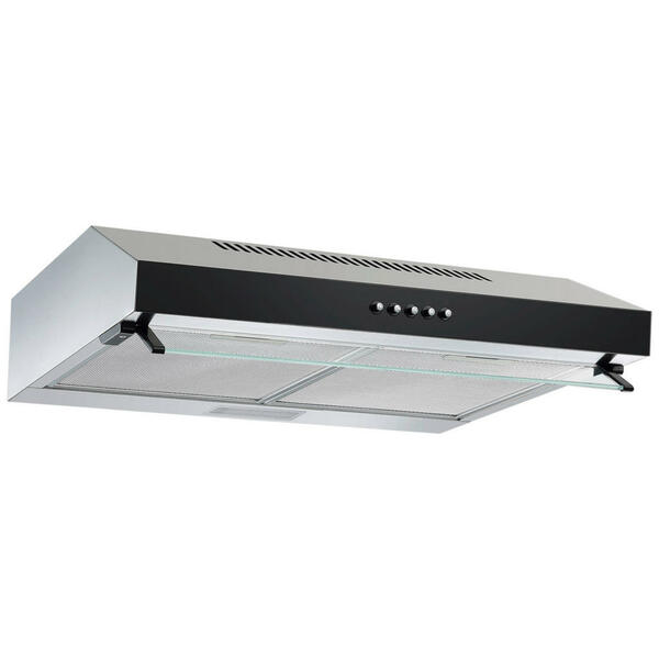 Bild 1 von Respekta DUNSTABZUGSHAUBE Schwarz, Edelstahl