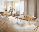 Bild 1 von Esstisch Edge 300x100 XL Akazie Natur Glas Live-Edge