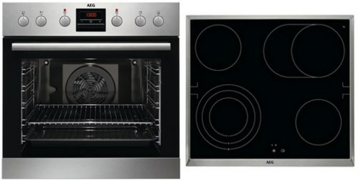 Bild 1 von FHHS23M01 Herdset bestehend aus EES33101ZM + HE604070XB edelstahl/cleansteel + edelstahl / A