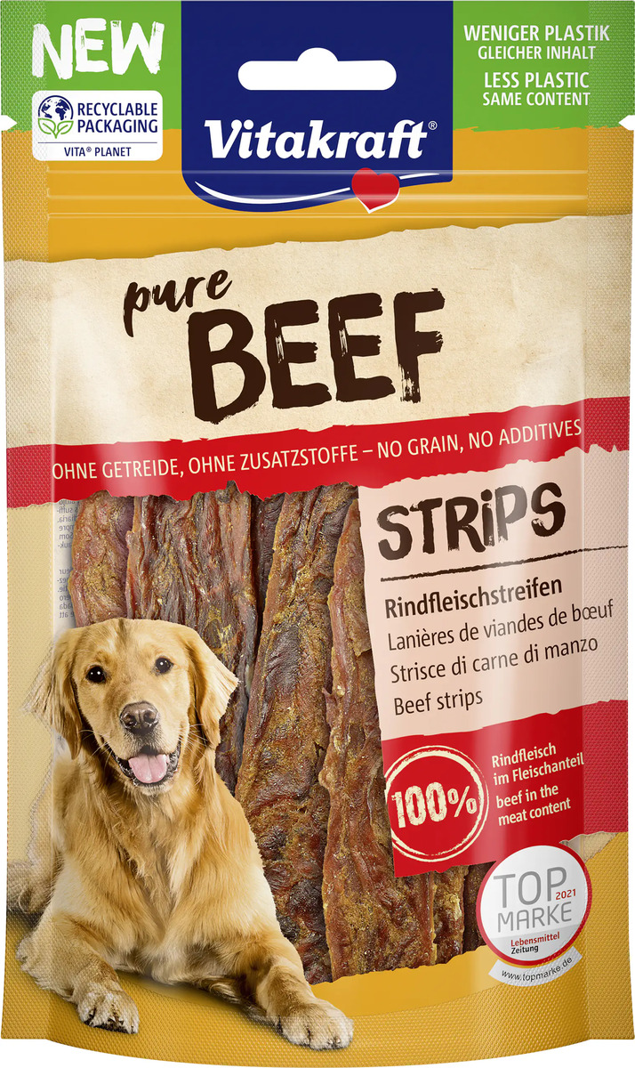 Bild 1 von Vitakraft Beef Rindfleischstreifen 80 g