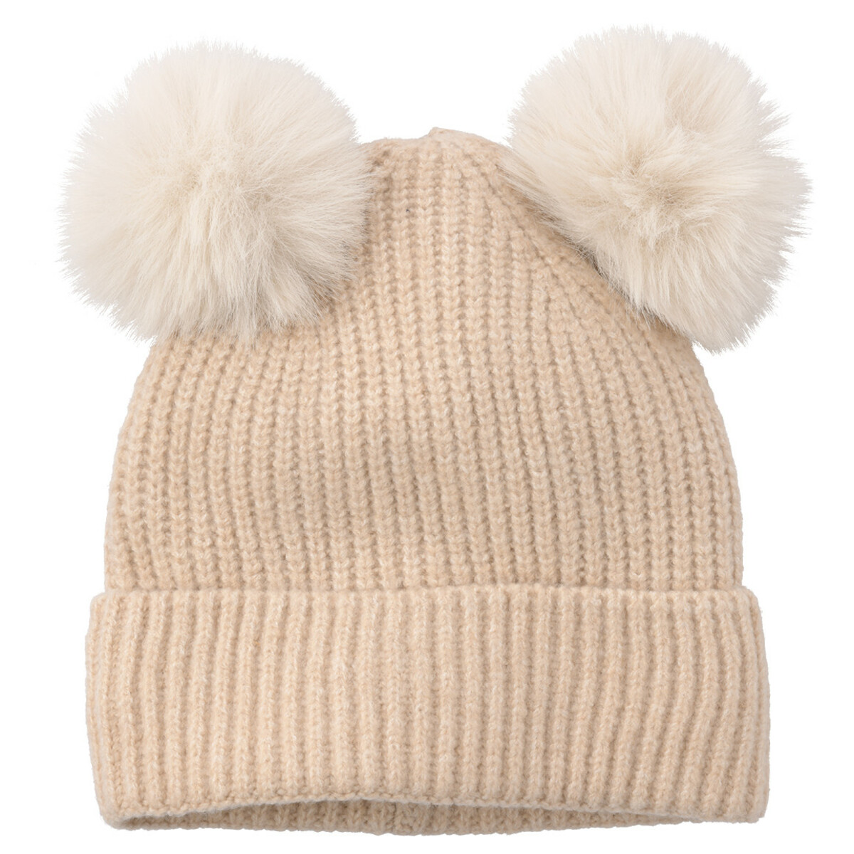 Sterntaler Mädchen Strickmütze Mit Zwei Pompons – Warm, Kuschelig & Mit Ohrenklappen