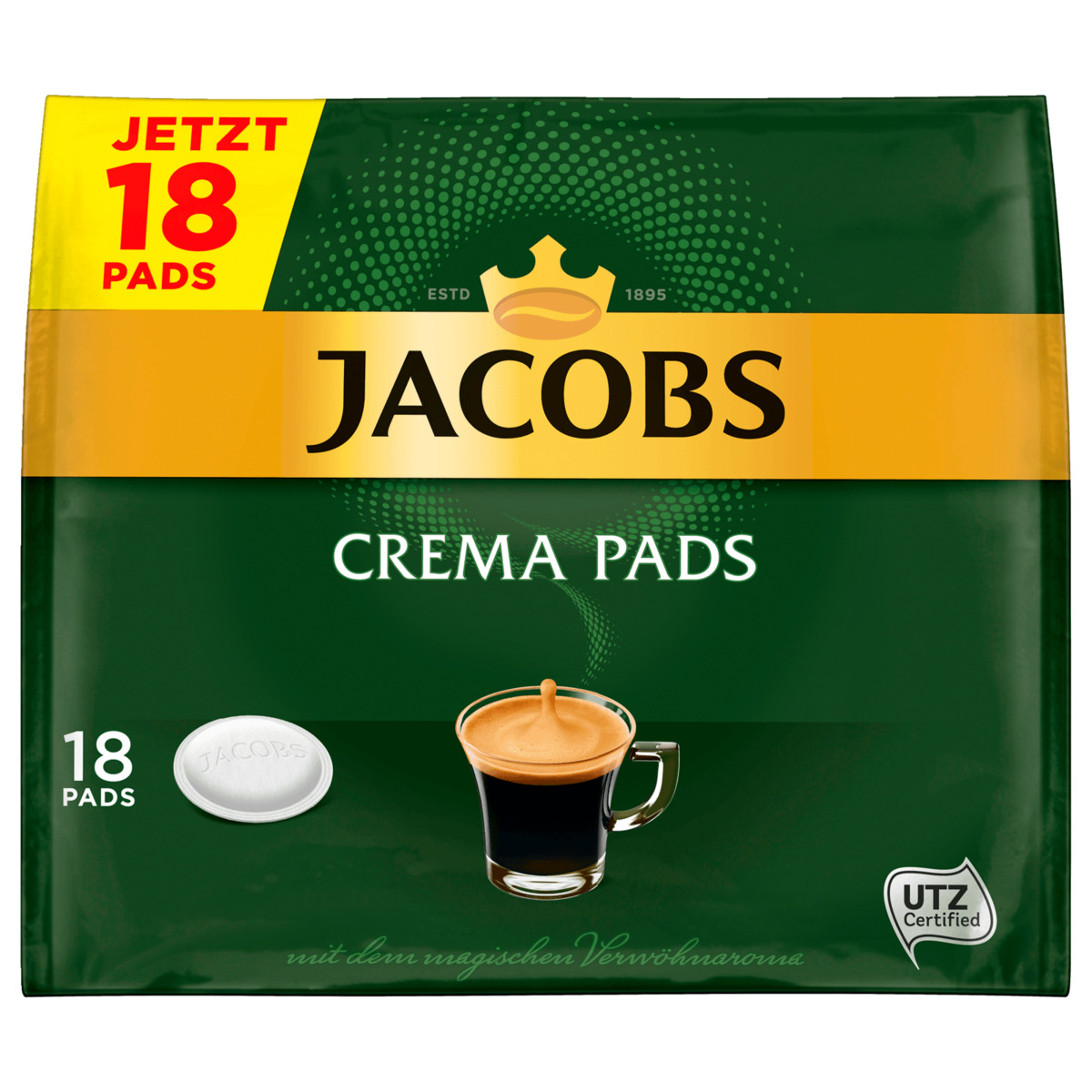 Bild 1 von Jacobs Crema Pads
