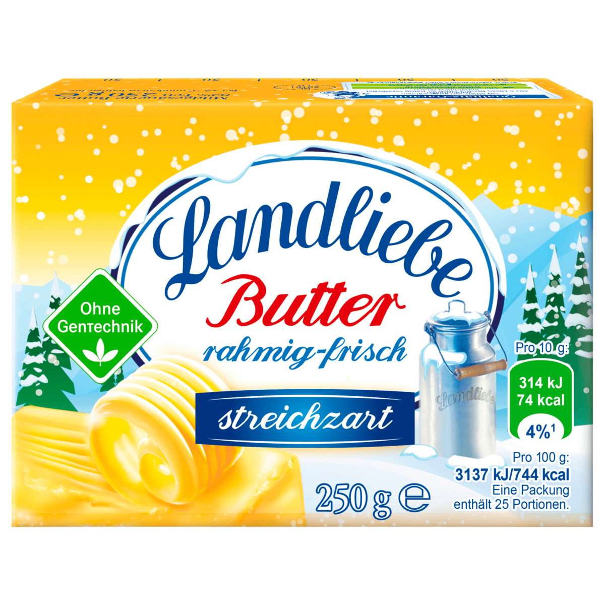 Bild 1 von Landliebe Butter 250g
