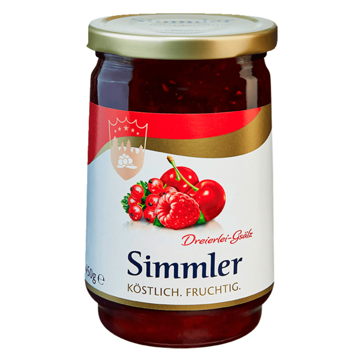 Bild 1 von Simmler Dreierlei Gsälz Konfitüre 450g