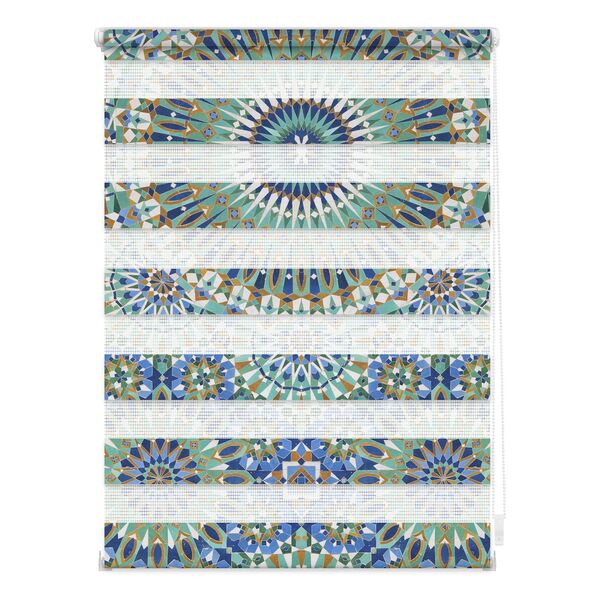 Lichtblick Duo Rollo Klemmfix, ohne Bohren, blickdicht, Orientalisches ...