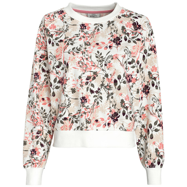 Bild 1 von Damen Loungewear-Sweatshirt floral gemustert