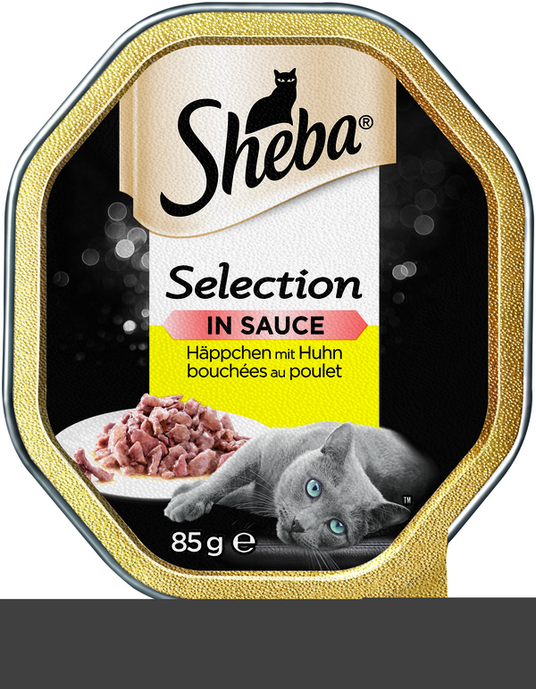 Bild 1 von Sheba Schale Selection in Sauce Häppchen mit Huhn 22 x 85g