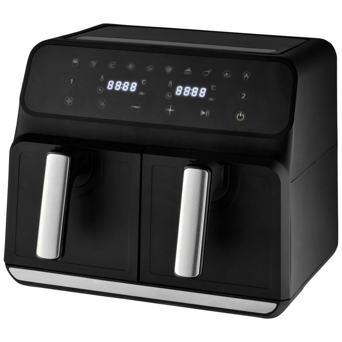 Bild 1 von XXXLutz HEIßLUFTFRITTEUSE Schwarz, Alu