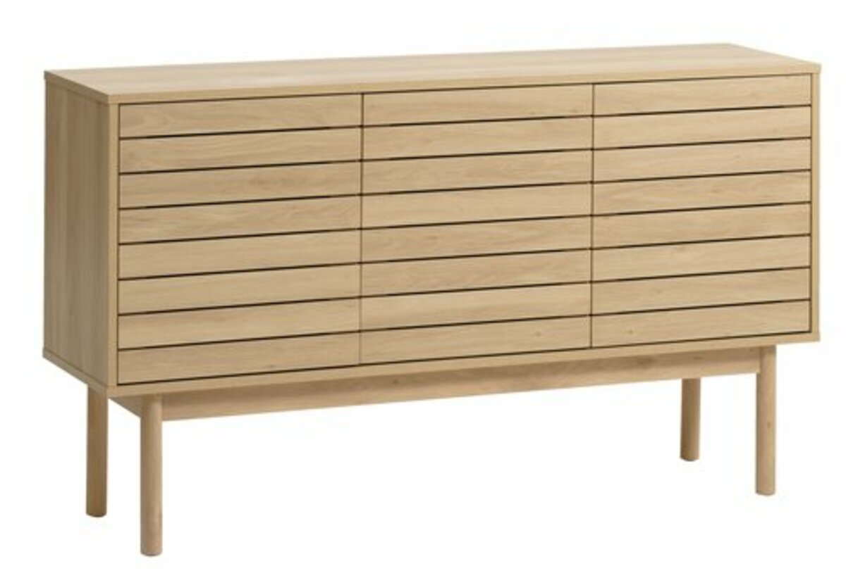 Bild 1 von Anrichte HALMBY 3 Türen eichefarben