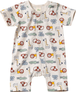 ALANA Kinder Schlafanzug, Gr. 86/92, aus Bio-Baumwolle, beige
