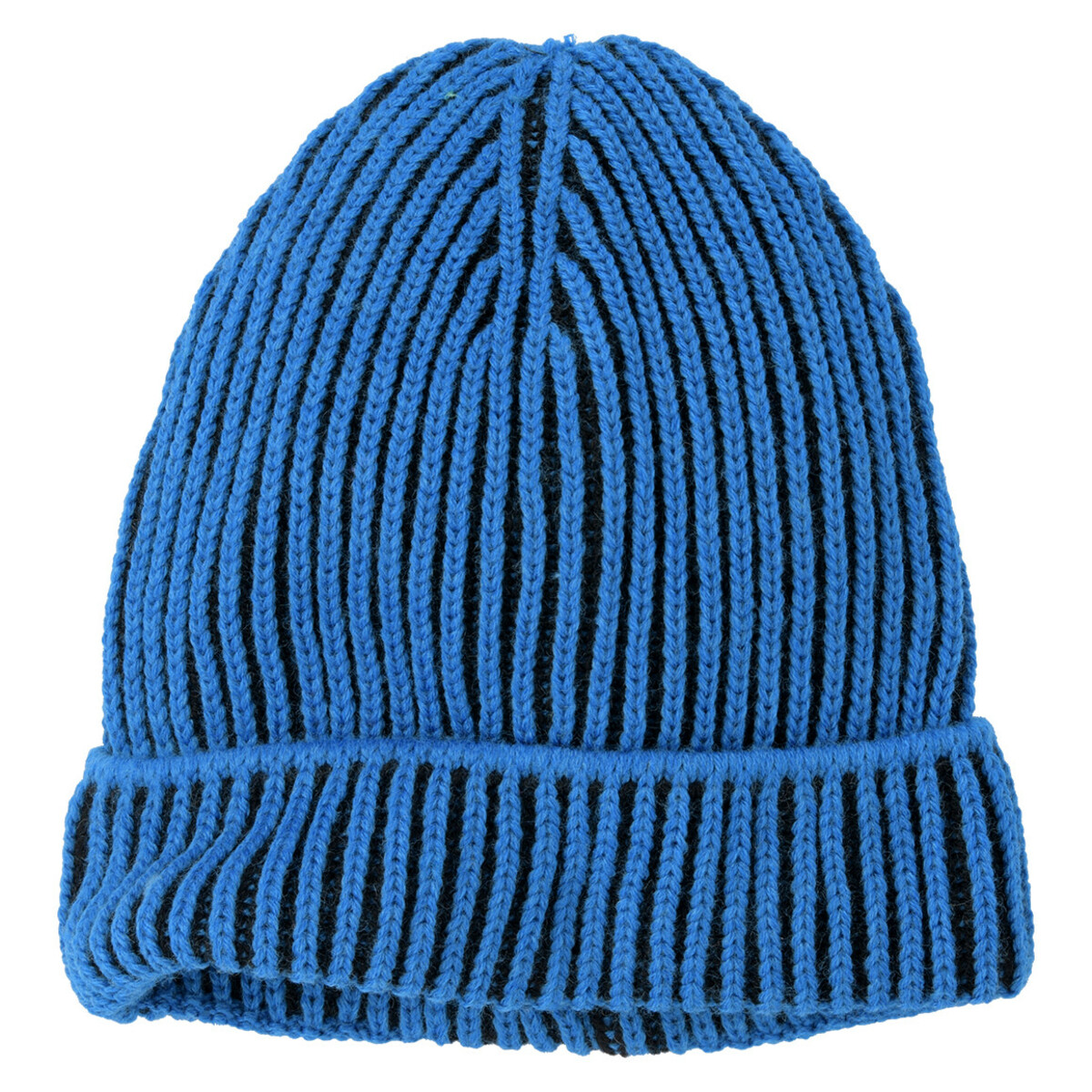 Bild 1 von Kinder Mütze in zweifarbiger Rippstruktur